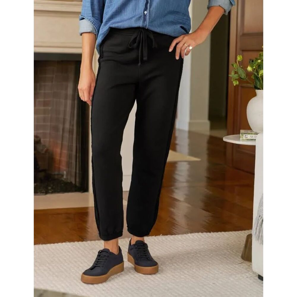 Frank & Eileen Women's Sophie Jogger, Black, Size XL, LAB645TF